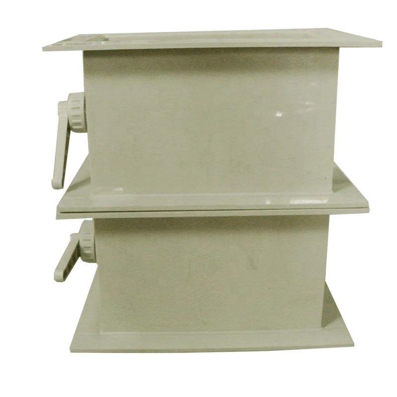 Air Duct Controller Manual Valve Manual Square Damper