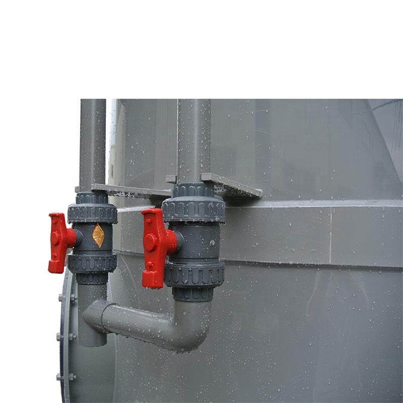 CN Industrial vertical gas wet Scrubber for acid & alkali mist remove
