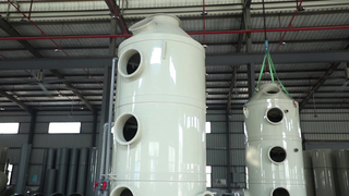 Efficient Industrial Gas Disposal Equipment Factory Exhaust - Exhaust Wet Scrubber