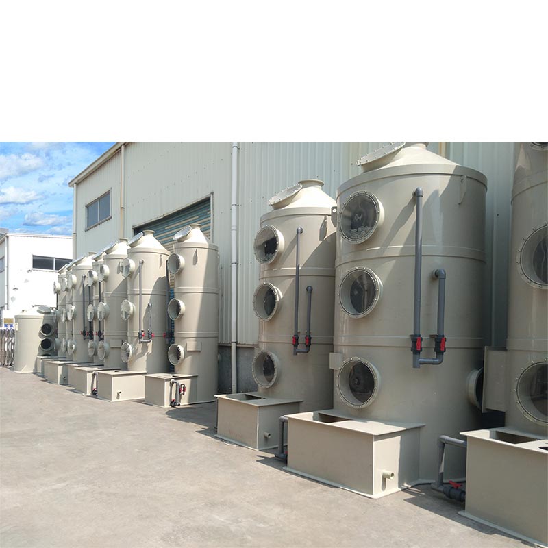 Pp purification tower/Waste gas scrubber tower Acid Mist Purification