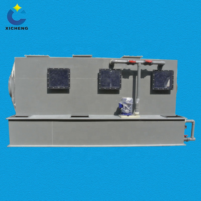 China supplier high efficiency spray tower scrubber for SOX,NOX,H2S waste air treatment plant gas purifying scrubber