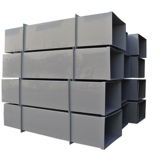 Factory price Ventilating Square Duct/ big ventilation PVC square pipe