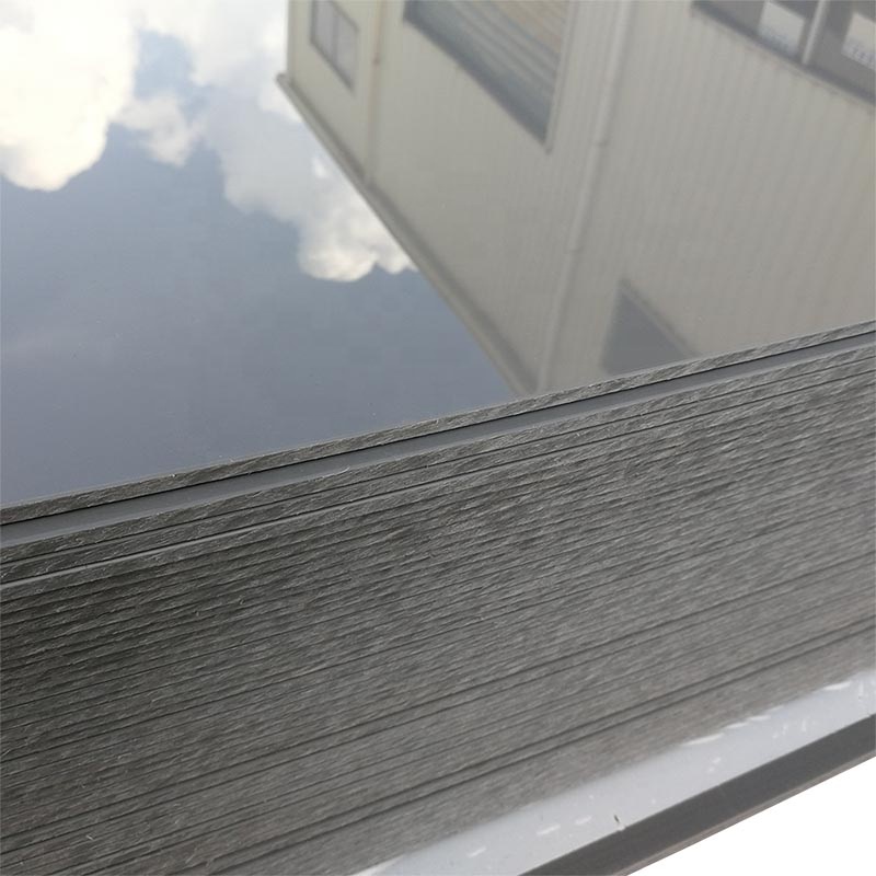 High density rigid gray/beige Pp plastic board panel