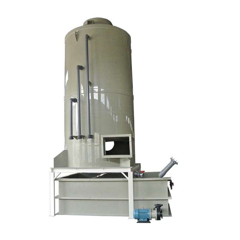 Packing Tower Wet Scrubber Gas Scrubber Gas Treatment System For Freign Market