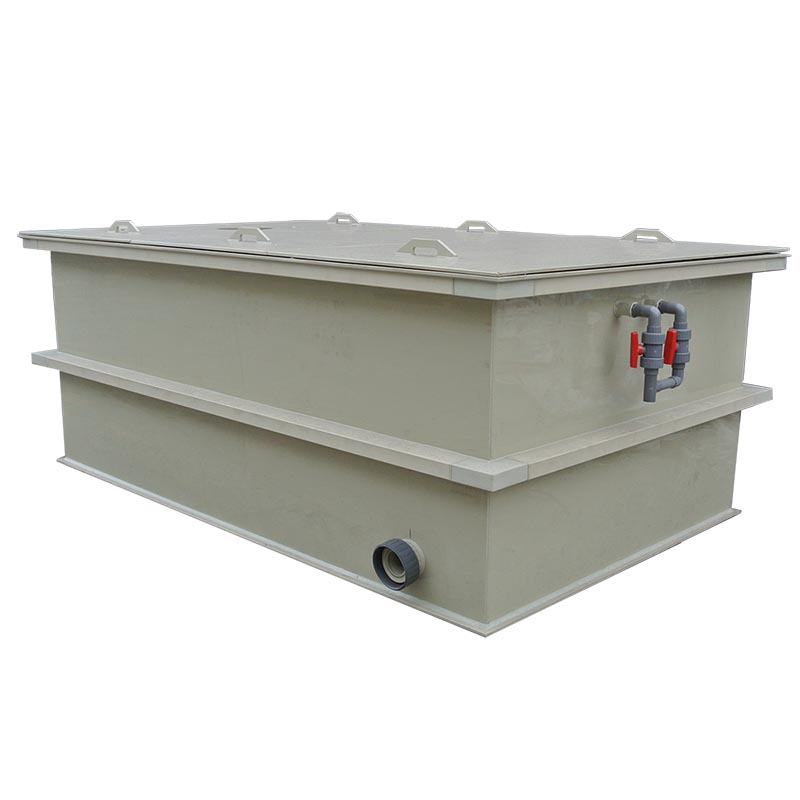 Plastic PP Material Plating Water Tank for Electroplating bath