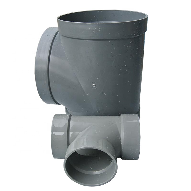 All Size Available Plastic Pipe Reduced Tee Plastic Pipe Connector PP Pipe Fitting PP Equal Tee