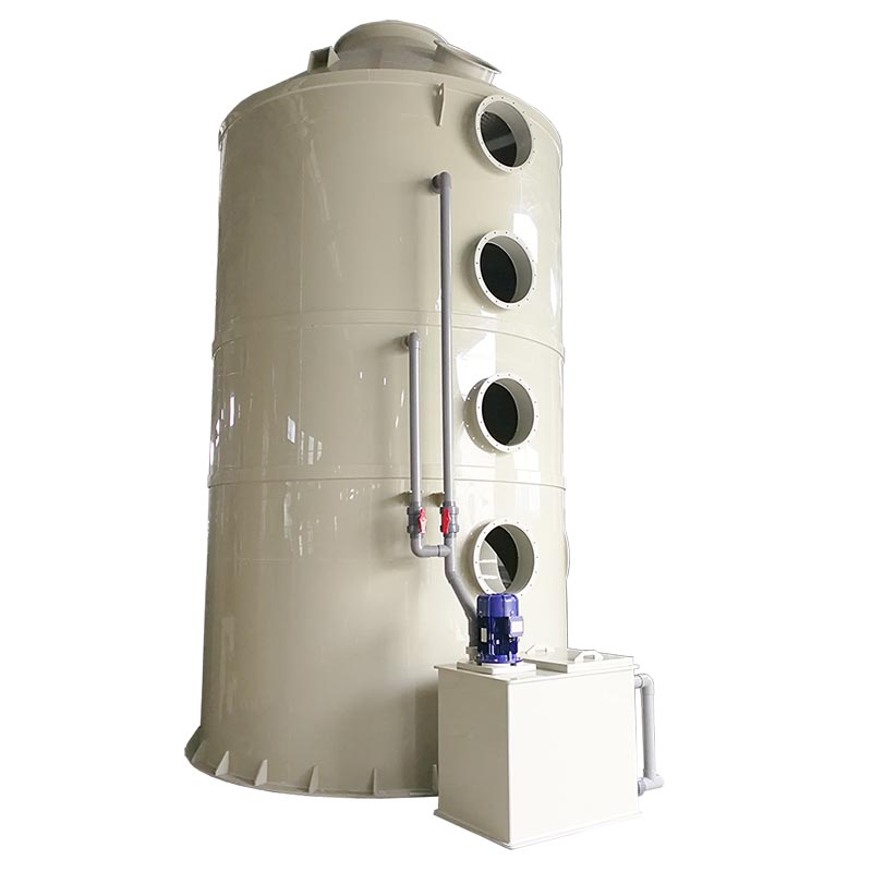 High efficiency Chemical Exhaust Absorption System Wet Scrubber for acid and alkali waste gas washing tower