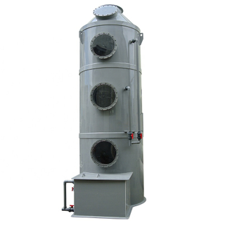 High Efficient Waste Gas Treatment Equipment Acid & Alkali Gas Disposal Gas Scrubber