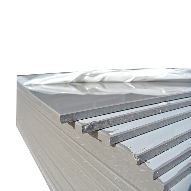 High density rigid gray/beige Pp plastic board panel