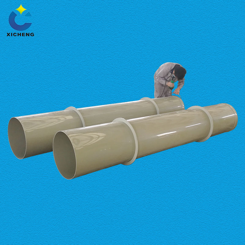 Factory Price Light Weight PVC/PP Plastic Pipe Air Duct