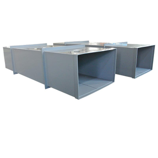 Factory Customize Rectangular Duct Pipe/Ventilating pipe Ventilation Device Industrial corrosion resistant pipe