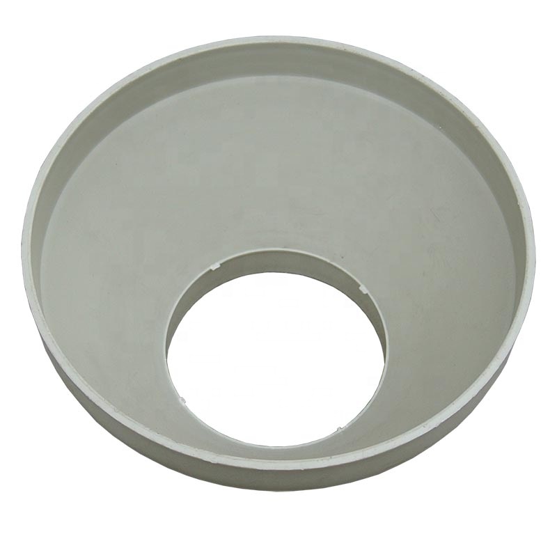 Plastic large pipe reducers custom made support pipe fitting