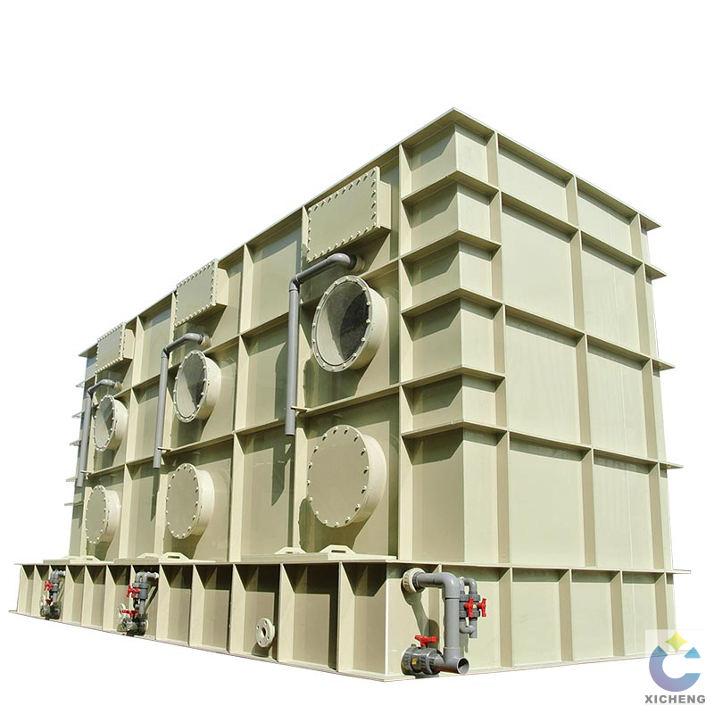 CN Environmental Friendly Air Treatment System /Fabric Filters by PP Horizontal Air Scrubber 